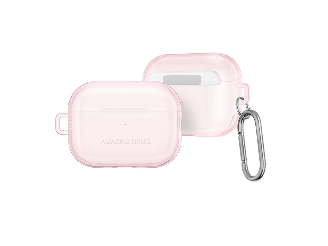حافظة AmazingThing البسيطة لسماعات AirPods Pro 2 2022 باللون الوردي حافظة AmazingThing البسيطة لسماعات AirPods Pro 2 2022 باللون الوردي